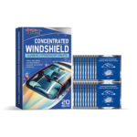 Rayhong car windshield cleaner sheet stain remover for clear glass