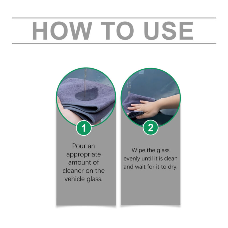 Rayhong Car Windshield Oil Film Cleaner - Fast-Acting, Surface-Safe Formula - Image 6