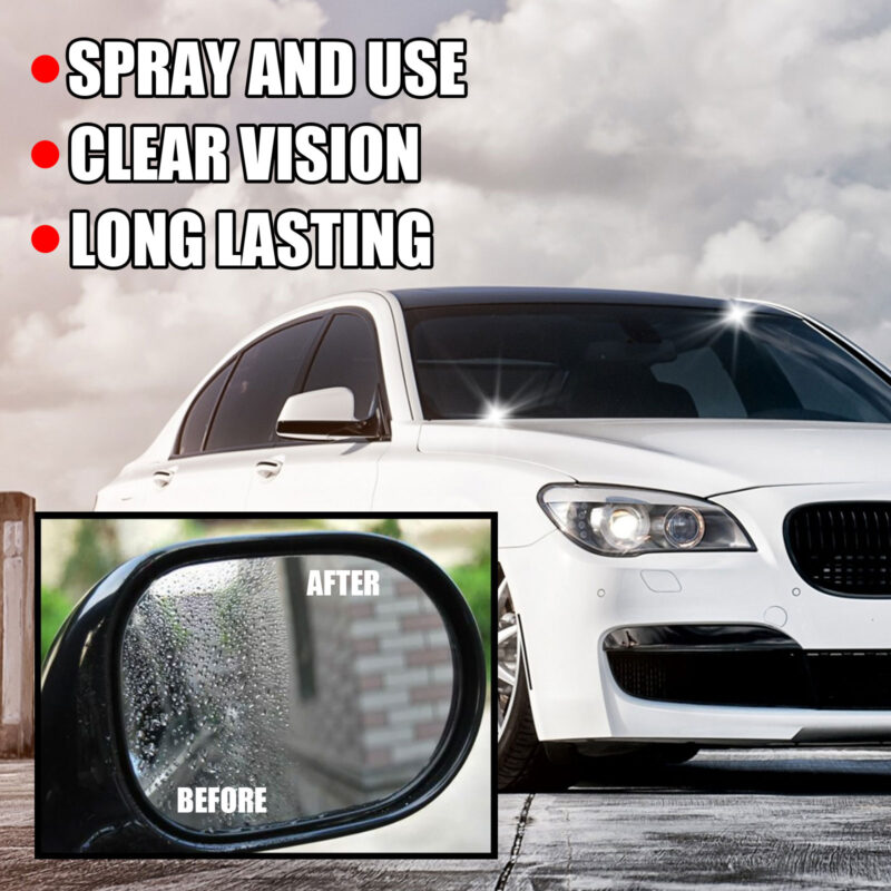 Rayhong Car Windshield Water Repellent: Defogging, Cleaning, Multi-Purpose Window Treatment (30ml) - Image 4