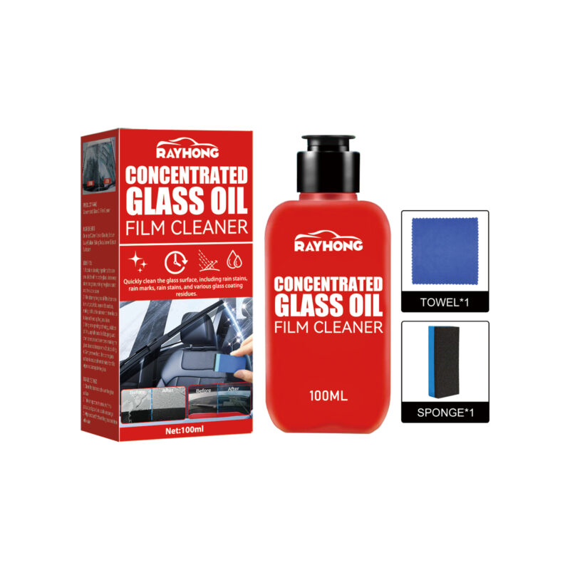 Rayhong Concentrated Car Glass Cleaner – Fast-Acting Oil Film & Fog Remover - Image 2