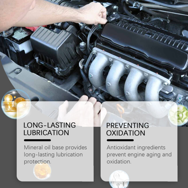 Rayhong Engine Anti-Wear Protectant: Rust Protection, Anti-Noise Formula (Car Maintenance) - Image 4