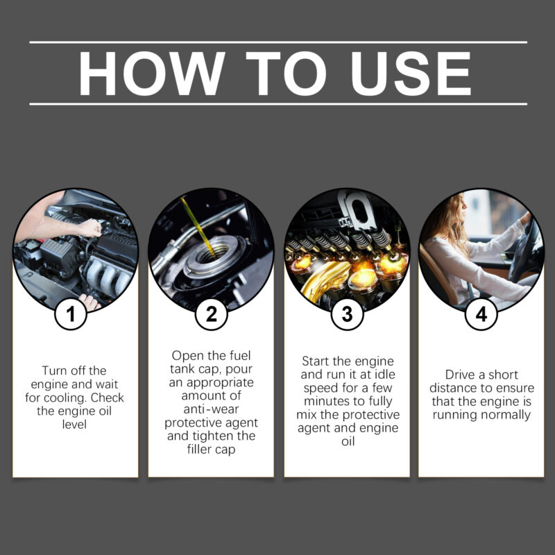 Rayhong Engine Anti-Wear Protectant: Rust Protection, Anti-Noise Formula (Car Maintenance) - Image 5