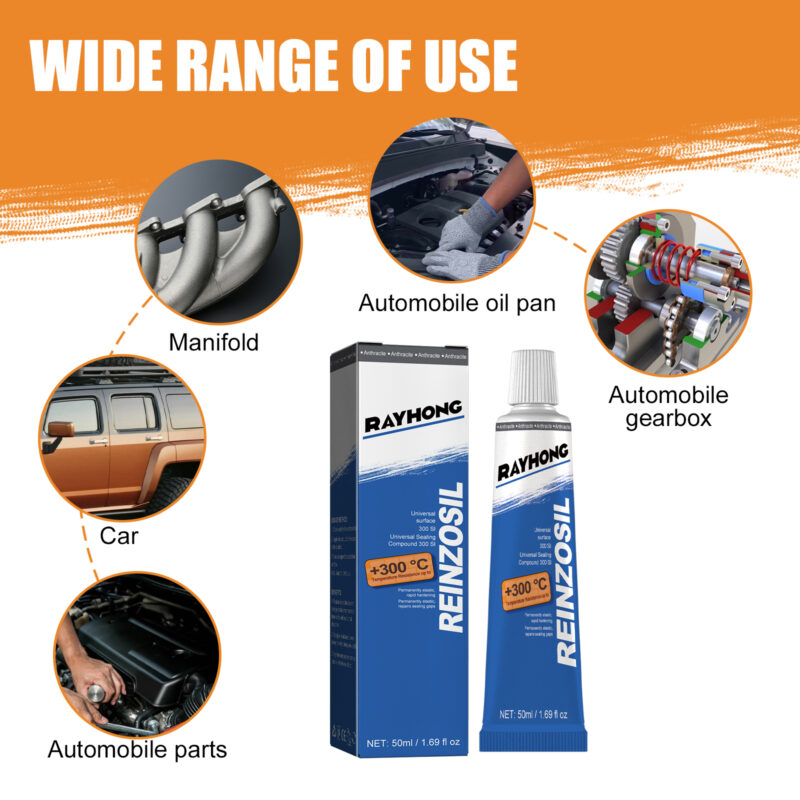 Rayhong Engine Sealant – Oil & Temp Resistant Auto Repair Sealant | Multi-Purpose - Image 3