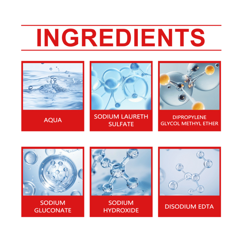 Rayhong Fast-Acting Car Glass Cleaner: Oil Film Remover, Surface-Safe Cream - Image 5