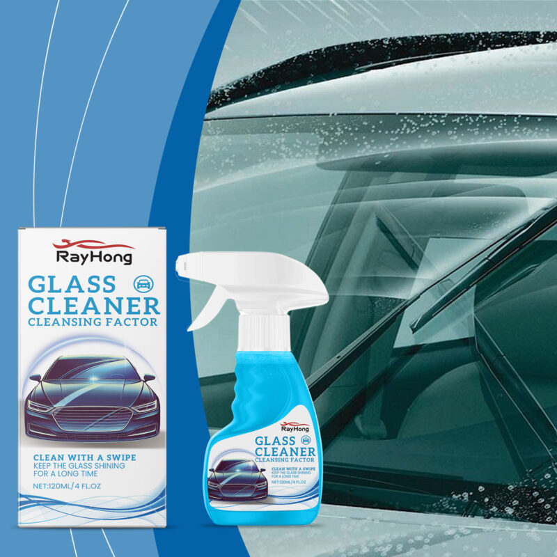 Rayhong Fast-Acting Car Glass Cleaner – Rain/Fog Prevention, Clear Vision & Surface-Safe - Image 2
