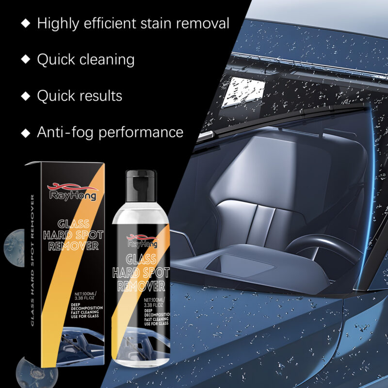 Rayhong Fast-Acting Car Glass Oil Film Cleaner – Surface-Safe Windshield Cleaner - Image 4