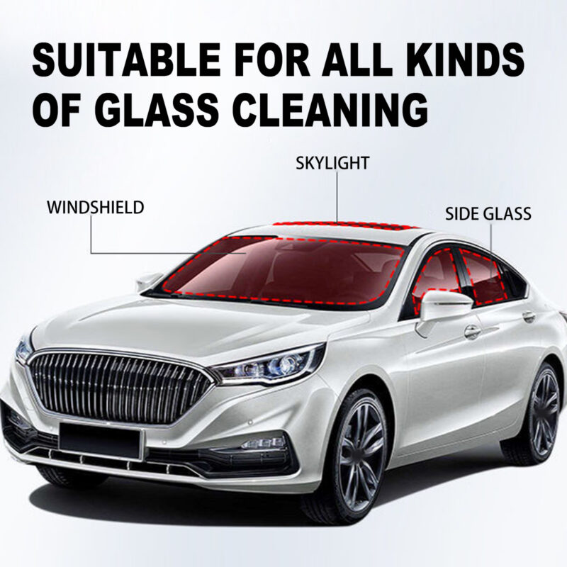 Rayhong Fast-Acting Car Glass Oil Film Remover – Safe Windscreen Cleaner for Clear Vision - Image 3