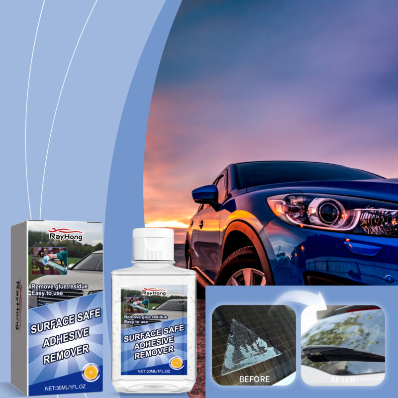 Rayhong Fast-Acting Car Glue Remover – Surface-Safe, Multi-Purpose Auto Interior Cleaner - Image 2