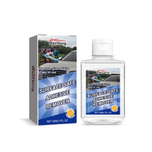 Rayhong fast-acting car glue remover surface-safe auto interior cleaner for sticky residue