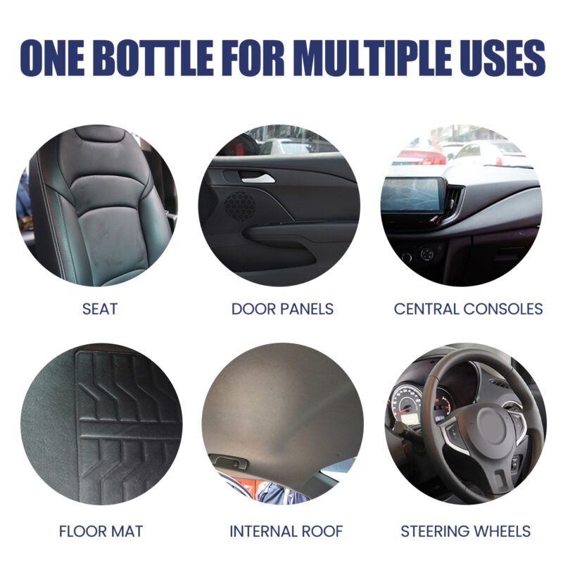 Rayhong Fast-Acting Car Interior Cleaner: Stain Remover, Surface-Safe Formula - Image 3
