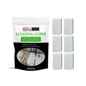 Rayhong fast-acting car leather cleaning sponge for quick interior cleaning