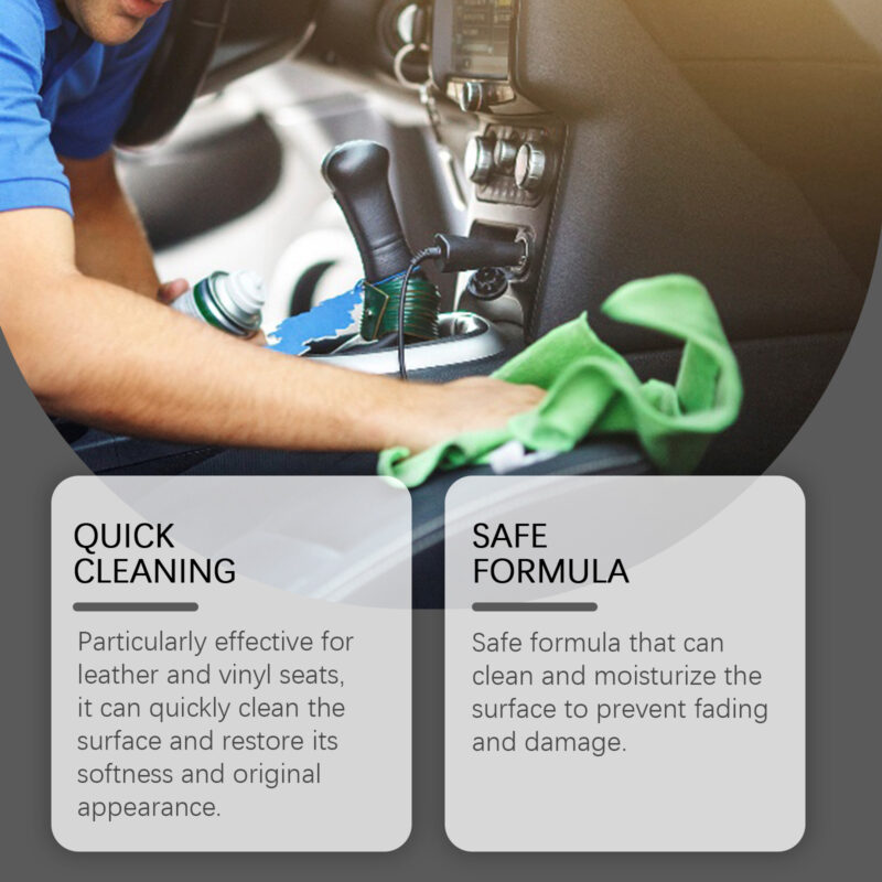 Rayhong Fast-Acting Car Leather Cleaning Sponge – Multi-Purpose, Surface-Safe Interior Cleaner - Image 3