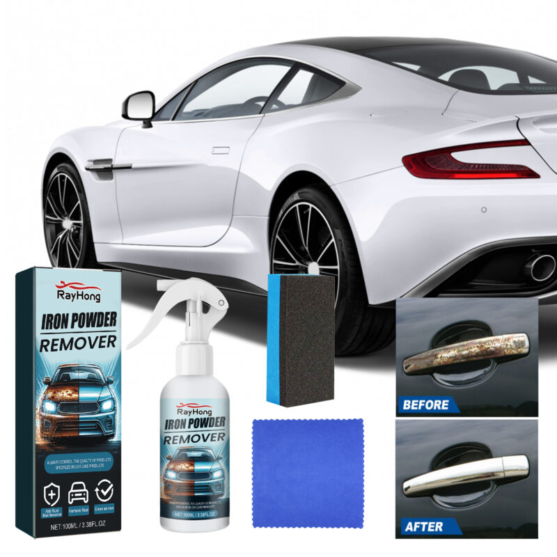 Rayhong Fast-Acting Car Rust Remover – Safe Paint Tire Decontamination Formula - Image 2