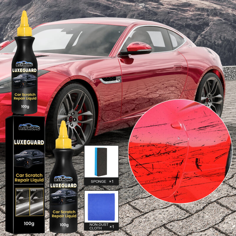 Rayhong Fast-Acting Car Scratch Repair Liquid – Paint Scratch Remover, Surface-Safe Formula - Image 2