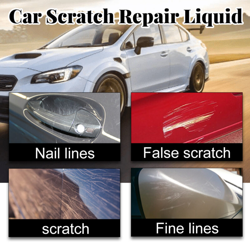 Rayhong Fast-Acting Car Scratch Repair Liquid – Paint Scratch Remover, Surface-Safe Formula - Image 3