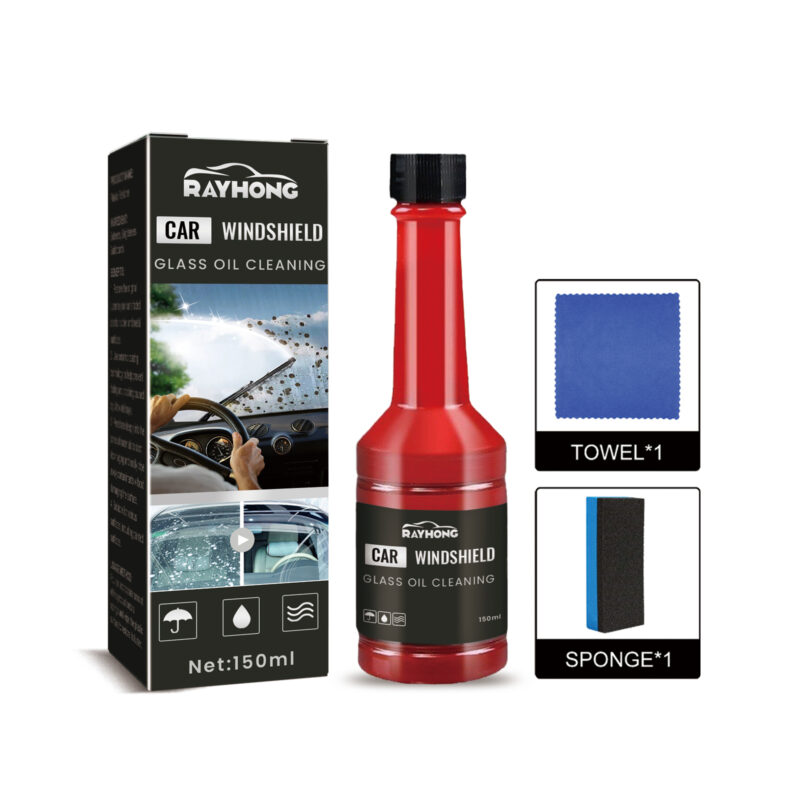 Rayhong fast-acting car windshield cleaner safe glass formula quick stain removal