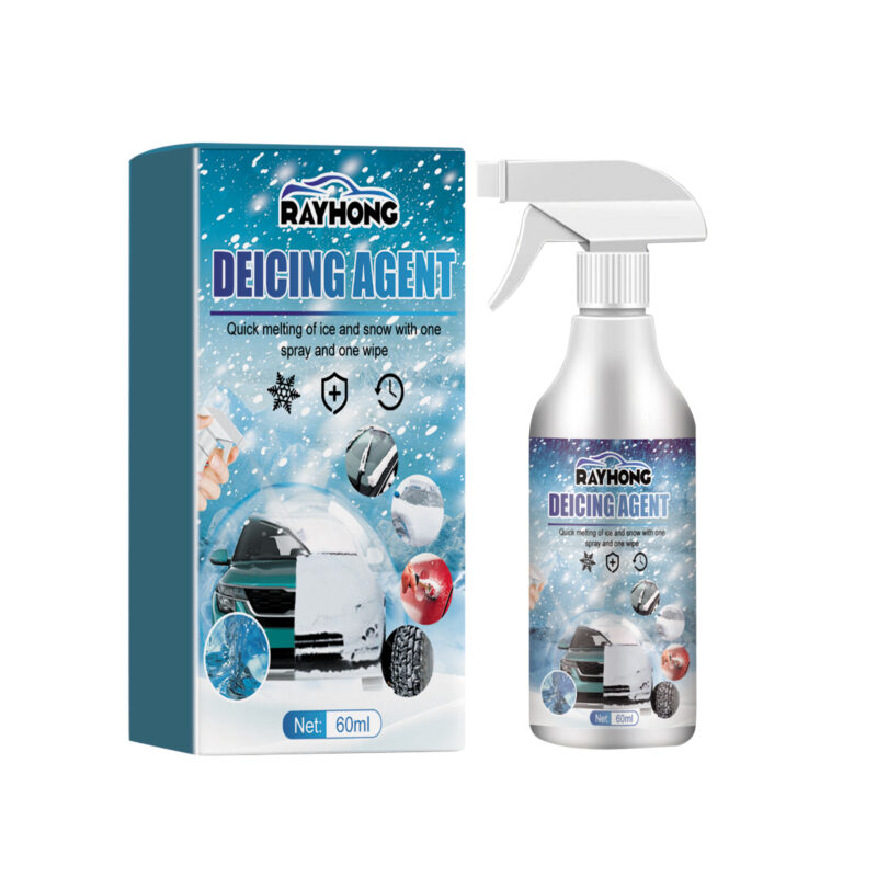 Rayhong Fast-Acting Car Windshield Defroster: Snow/Ice Melt, Surface-Safe Deicer - Image 2