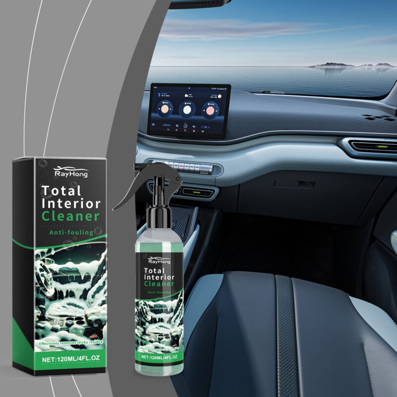 Rayhong Fast-Acting Multi-Purpose Car Interior Cleaner – Surface-Safe Foam for Seats & Panels - Image 2