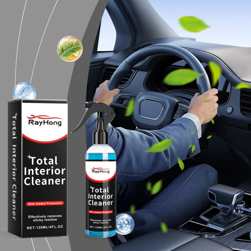 Rayhong Fast-Acting Multi-Purpose Car Interior Cleaner – Safe for Leather, Fabric, Plastic - Image 2
