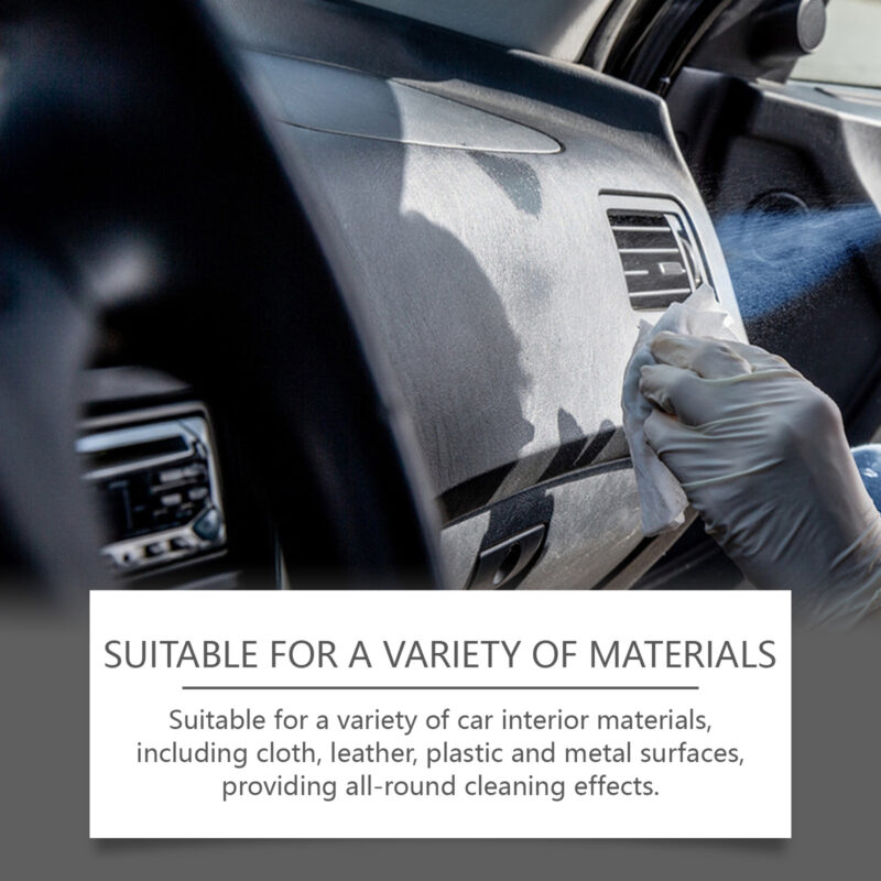 Rayhong Fast-Acting Multi-Purpose Car Interior Cleaner – Safe for Leather, Fabric, Plastic - Image 3