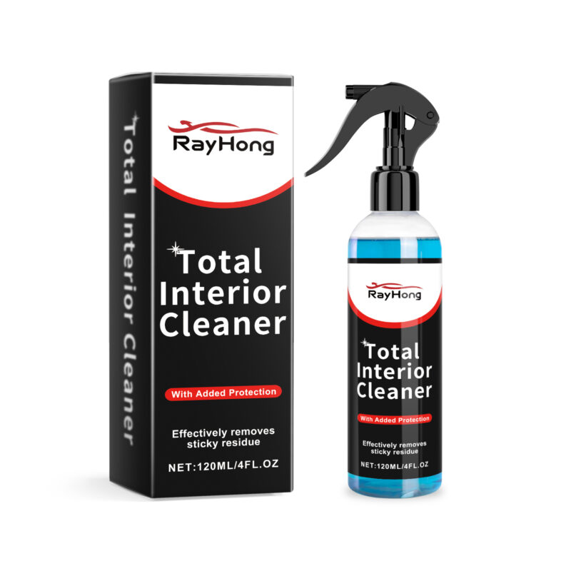 Rayhong fast-acting multi-purpose car interior cleaner safe for leather fabric plastic