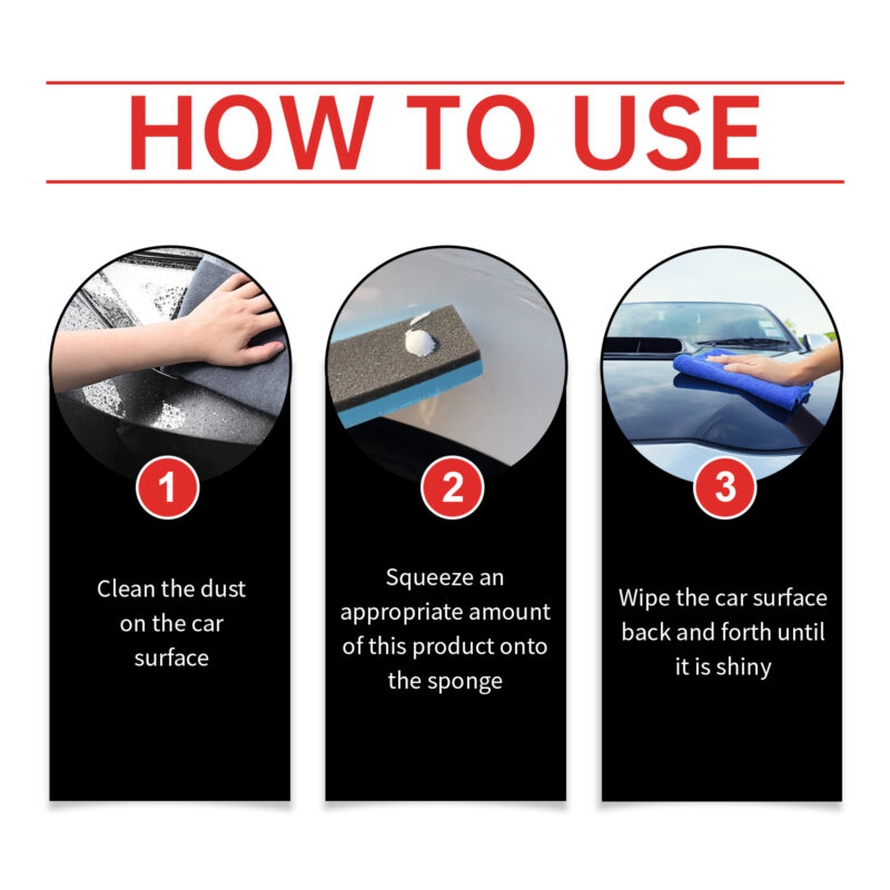 Rayhong Fast-Acting Surface-Safe Car Wax – Paint Protection & Gloss Enhancer - Image 6