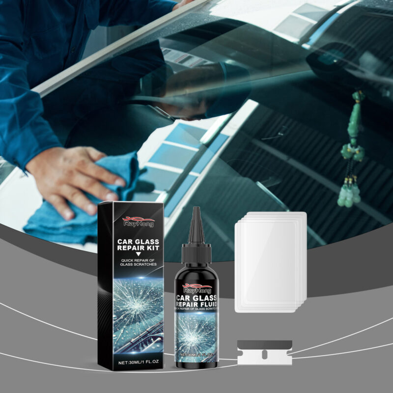 Rayhong Fast-Acting Windshield Crack Repair Kit – Surface-Safe Car Glass Formula - Image 2