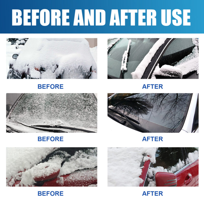 Rayhong Fast-Melting Deicing Spray – Winter Car Windshield Ice & Snow Remover - Image 4