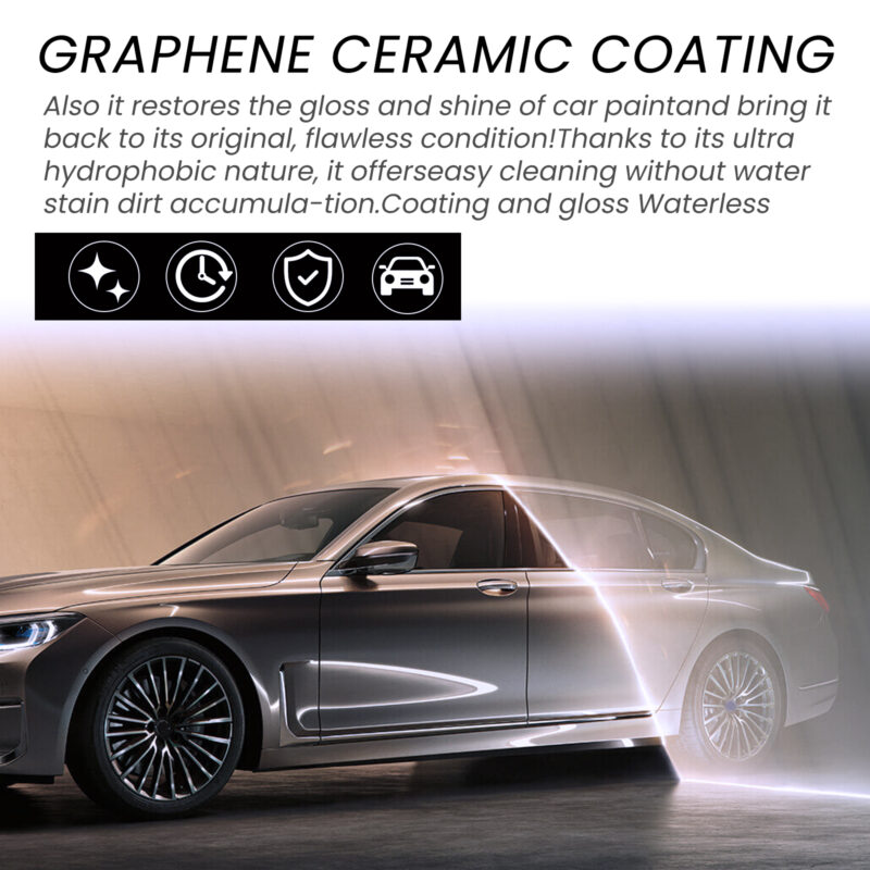 Rayhong Graphene Ceramic Coating – Paint Protection, Waterproof, Surface-Safe Formula - Image 4