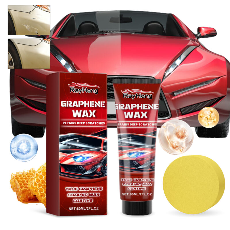 Rayhong Graphene Wax: Fast-Acting Scratch Repair & Paint Protection for Cars - Image 2