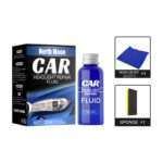 Rayhong Headlight Refurbishment Solution fast acting 30ml set restores cloudy headlights