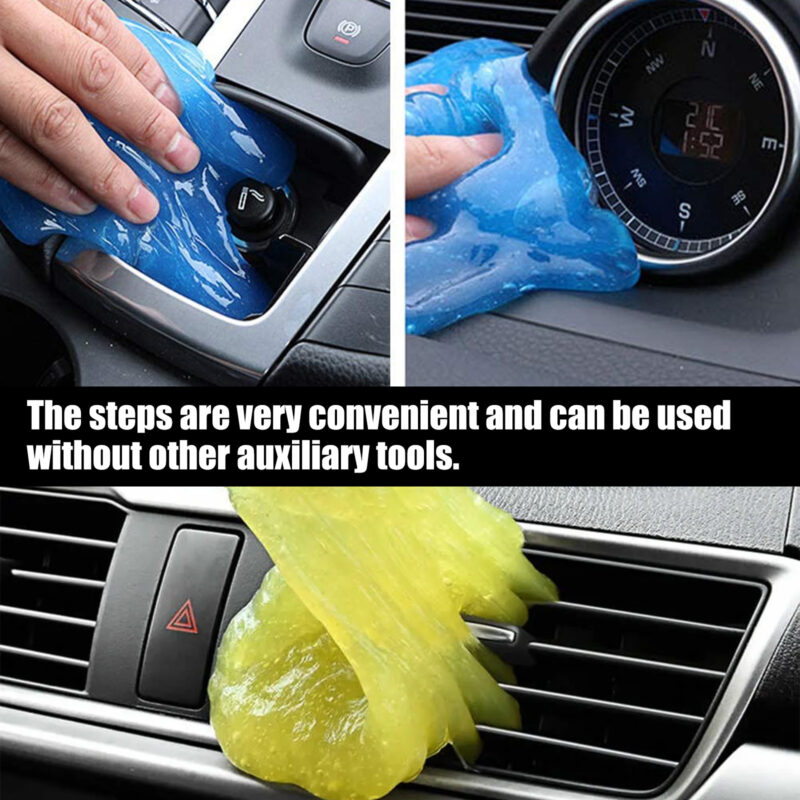 Rayhong Magic Clean Jelly: Multi-Purpose Car Interior Cleaner, Safe Surface Decontamination Gel - Image 5