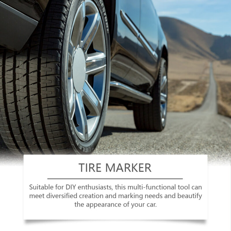 Rayhong Multi-Color Car Tire Paint Pen: Long-Lasting DIY Tire Detailing Marker - Image 3