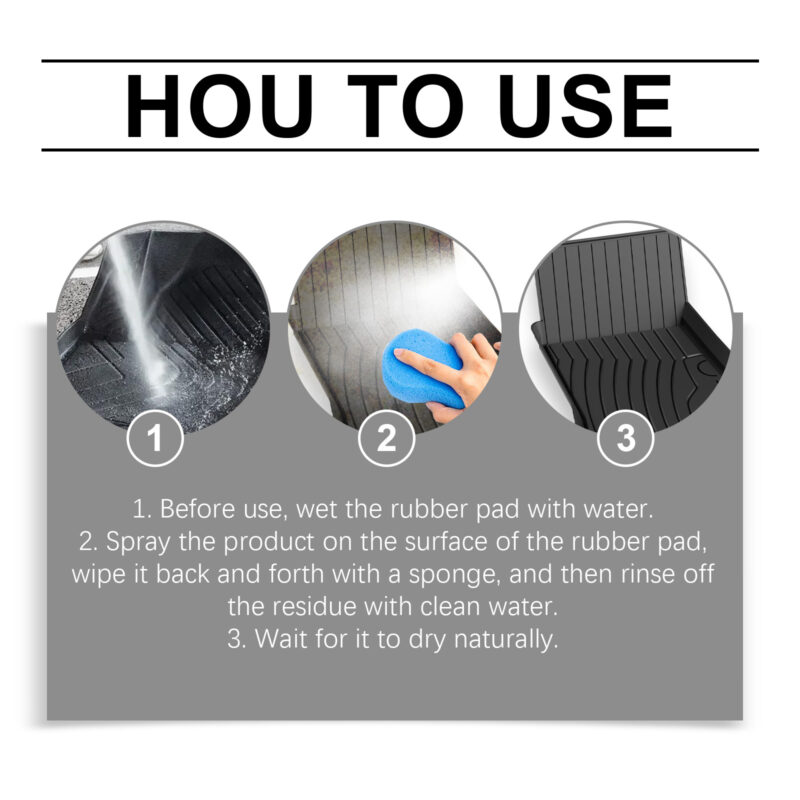Rayhong Multi-Functional Foam Cleaner: Car Interior Rubber Mat Degreaser & Protective Formula - Image 6