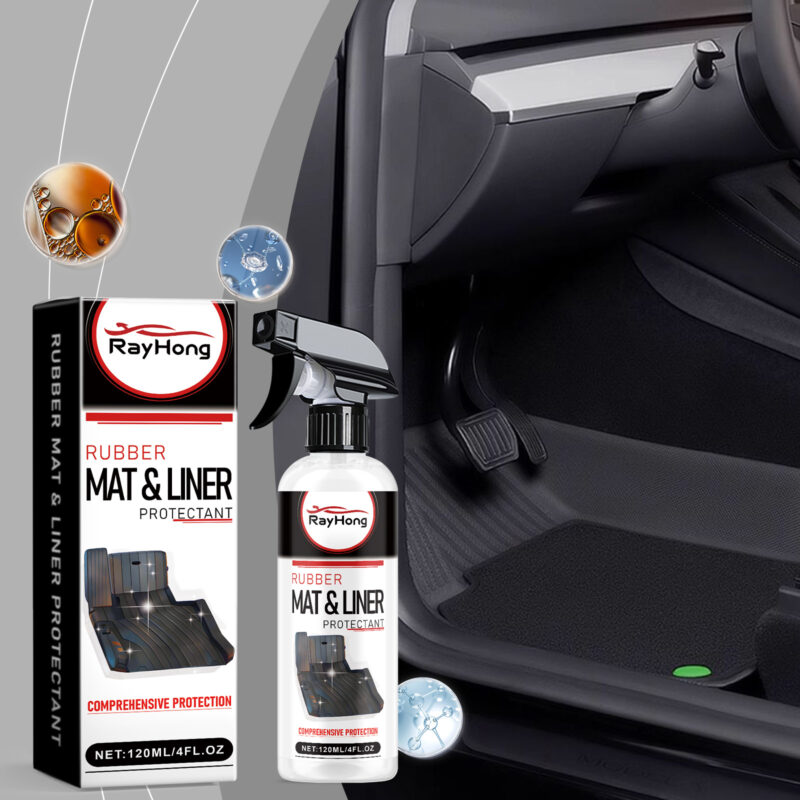 Rayhong Multi-Functional Foam Cleaner: Car Interior Rubber Mat Degreaser & Protective Formula - Image 2
