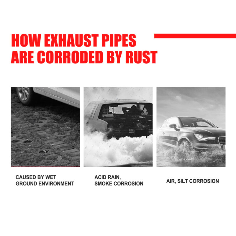 Rayhong Multi-Purpose Car Exhaust Rust Remover | Safe Surface Formula (120ml) - Image 3