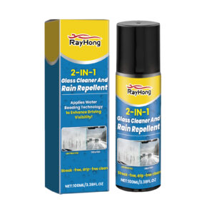 Rayhong multi purpose car glass cleaner fast acting anti fog solution for windshields
