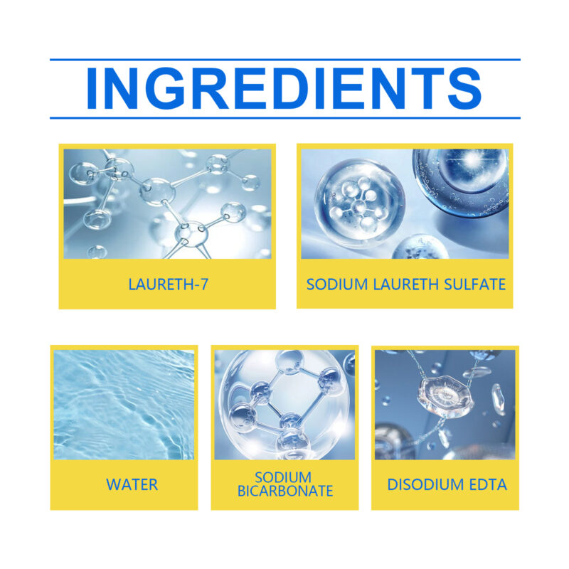 Rayhong Multi-Purpose Car Glass Cleaner: Fast-Acting Anti-Fog Solution, Surface-Safe - Image 5