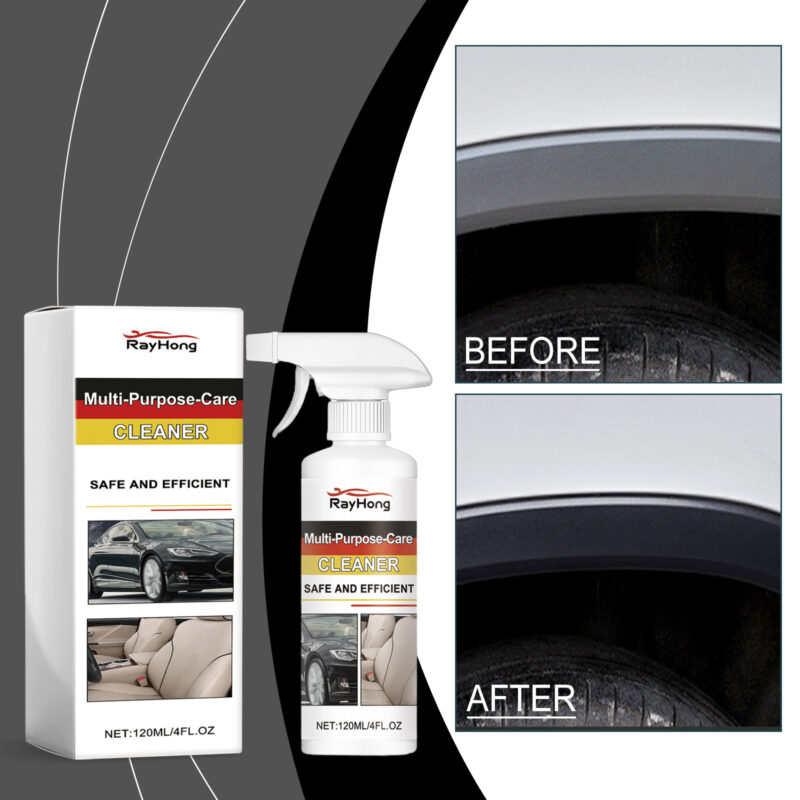 Rayhong Multi-Purpose Car Interior Cleaner – Fast-Acting Foam, Safe Surfaces - Image 2