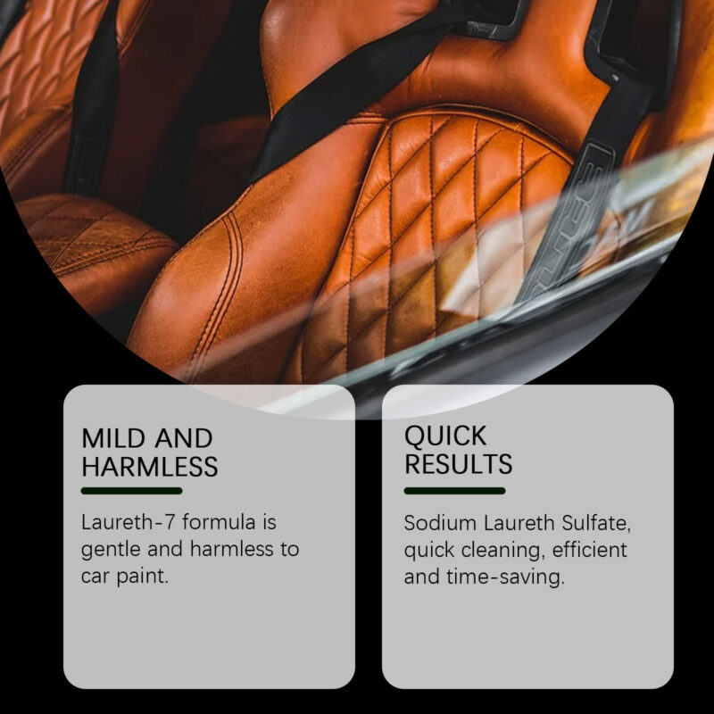 Rayhong Multi-Purpose Car Interior Cleaner – Fast-Acting Foam, Safe Surfaces - Image 3