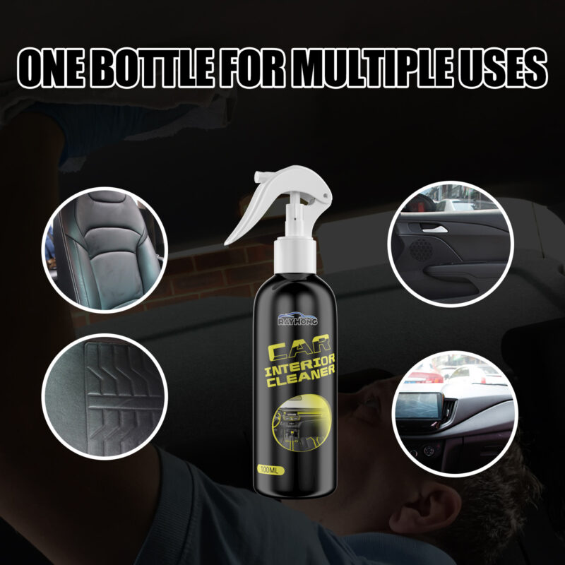 Rayhong Multi-Purpose Car Interior Cleaner – Fast-Acting, Surface-Safe | Leather & Plastic Care - Image 4