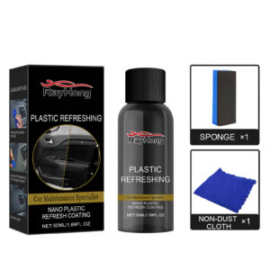 Rayhong Multi-Purpose Car Interior Cleaner cleaning plastic surfaces safely