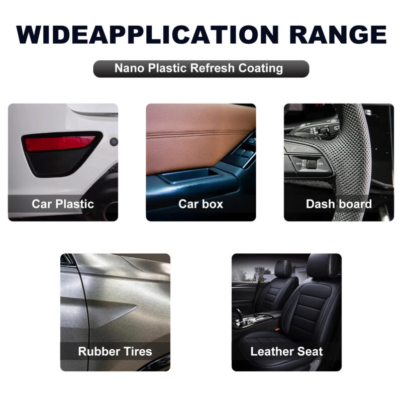 Rayhong Multi-Purpose Car Interior Cleaner – Plastic Refresh, Surface-Safe Protective Formula - Image 3