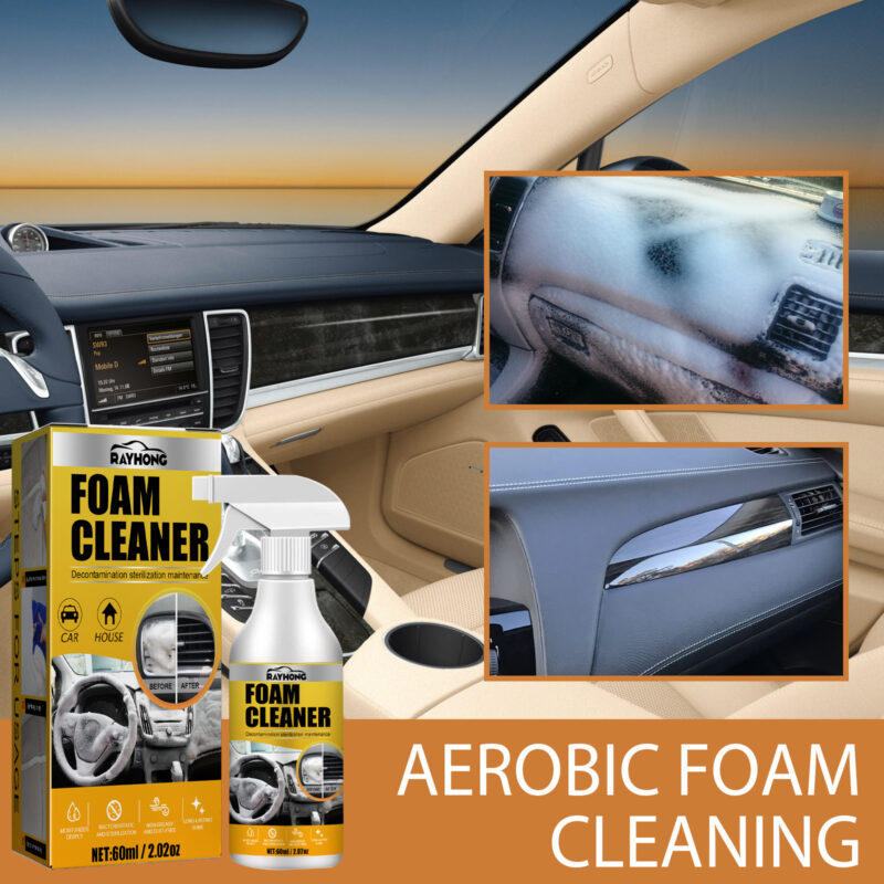 Rayhong Multi-Purpose Car Interior Foam Cleaner – Fast-Acting, Surface-Safe (Seats, Dashboard) - Image 2