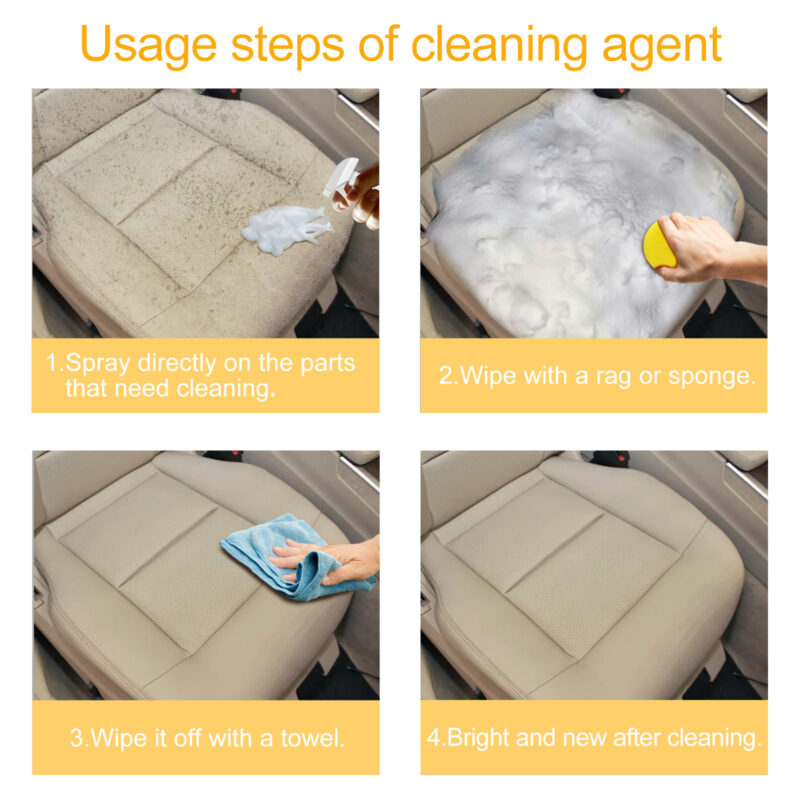 Rayhong Multi-Purpose Car Interior Foam Cleaner – Fast-Acting, Surface-Safe (Seats, Dashboard) - Image 5