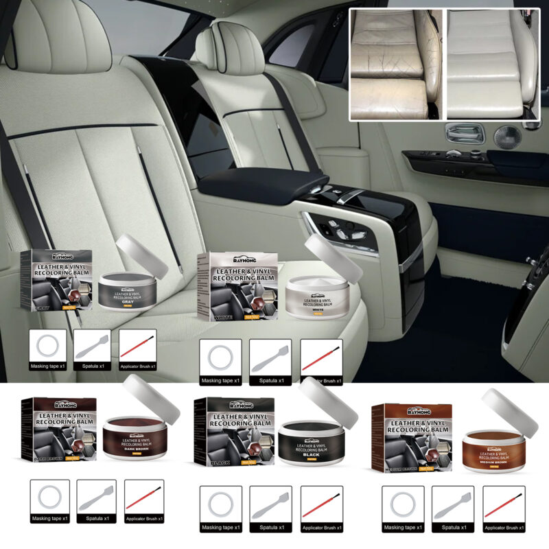 Rayhong Multi-Purpose Car Leather Toning Cream | Refurbish, Restore, Surface-Safe - Image 2