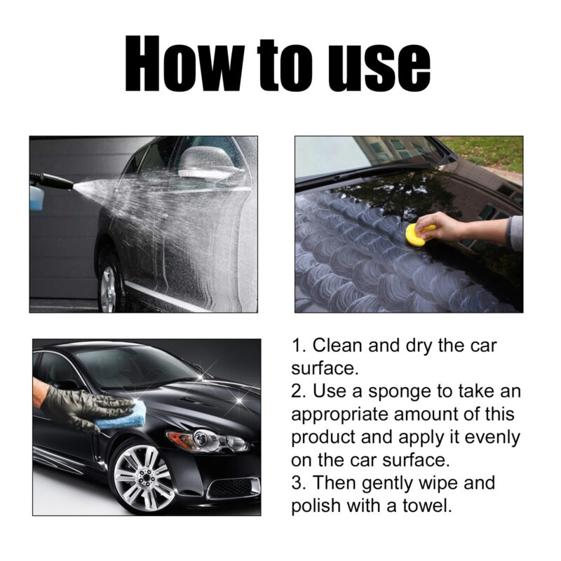 Rayhong Multi-Purpose Car Paint Wax – Scratch Repair, UV Shield, Surface-Safe - Image 5
