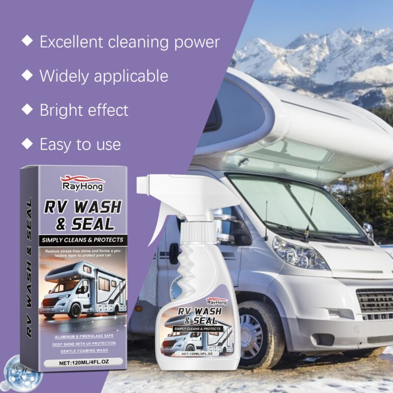 Rayhong Multi-Purpose Foam Cleaner – Fast-Acting, Surface-Safe Car Interior & Exterior Care - Image 4