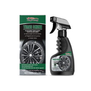 Rayhong Multi-Surface Tire Gloss fast-acting formula for shiny tires and plastic surfaces