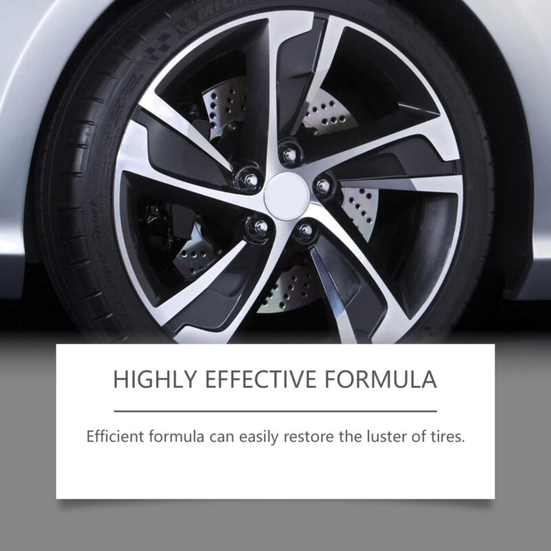 Rayhong Multi-Surface Tire Gloss – Fast-Acting, Surface-Safe for Tires & Plastic - Image 4